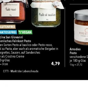 Pesto bei Citti Markt