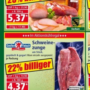 Fleisch bei Norma