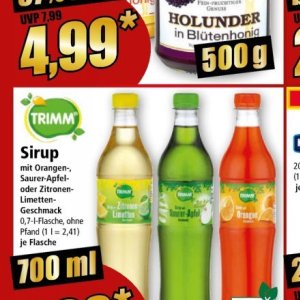 Sirup bei Norma