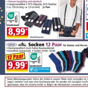 Socken bei Norma