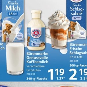 Milch bei Selgros