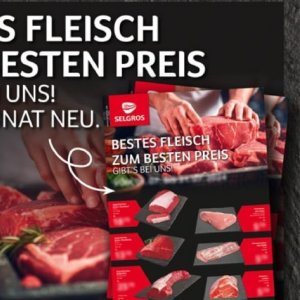 Fleisch bei Selgros