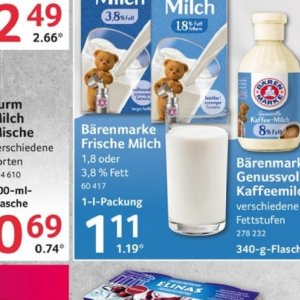 Milch bei Selgros