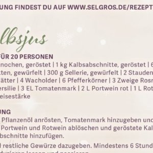 Sellerie bei Selgros