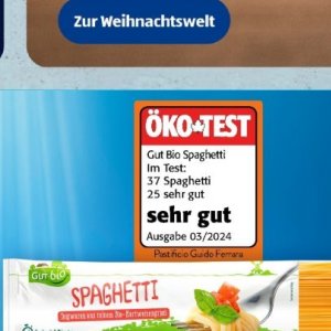 Spaghetti bei Aldi SÜD