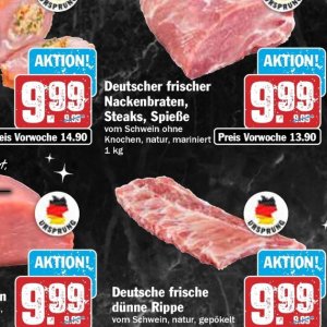 Steaks bei Hit