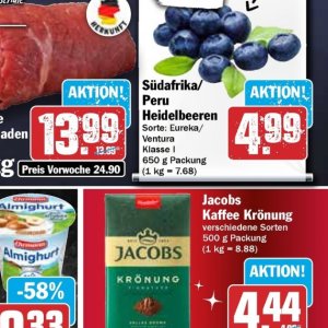 Heidelbeeren bei Hit