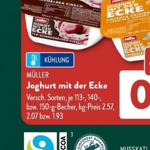 Joghurt bei Aldi SÜD