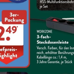 Steckdosenleiste bei Aldi SÜD