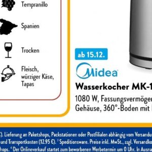 Wasserkocher bei Aldi SÜD