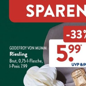 Mumm bei Aldi SÜD