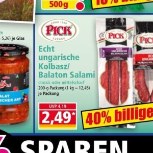 Salami bei Norma