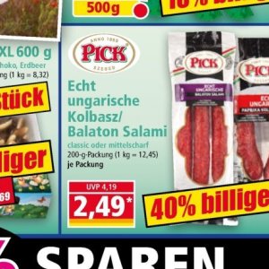 Salami bei Norma