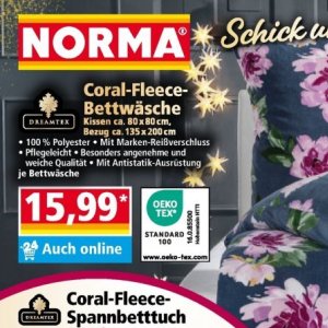 Bettwäsche bei Norma