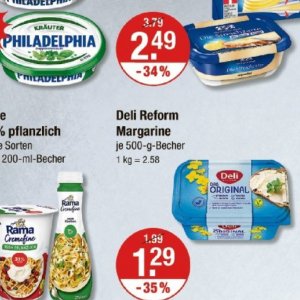 Margarine rama rama bei V-Markt