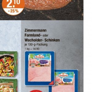 Schinken bei V-Markt