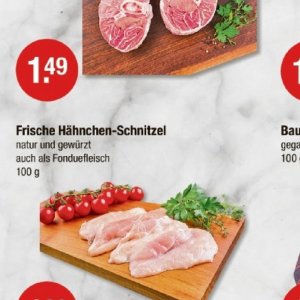 Schnitzel bei V-Markt