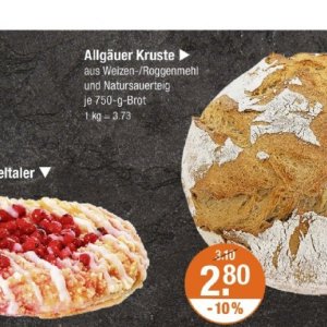 Brot bei V-Markt