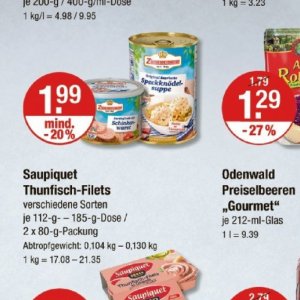 Wurst bei V-Markt