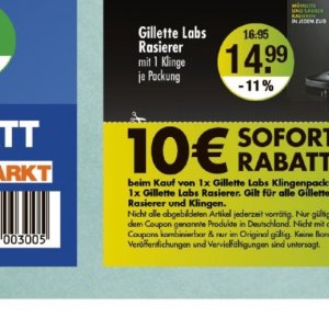 Rasierer bei V-Markt