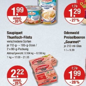 Filets bei V-Markt