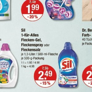 Gel bei V-Markt