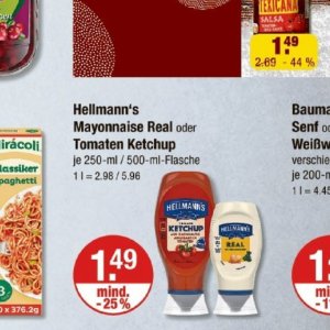 Ketchup bei V-Markt