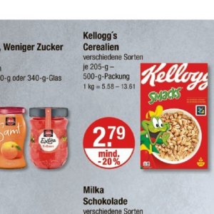 Kellogg's bei V-Markt