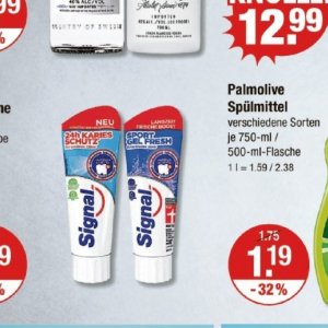 Gel bei V-Markt