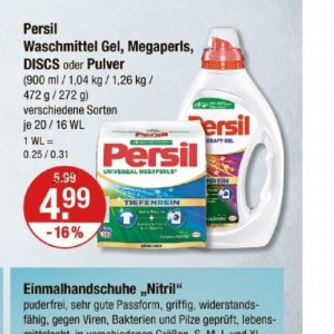 Gel bei V-Markt