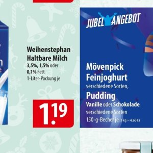 Milch danone  bei Famila Nord Ost