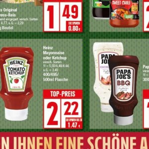 Ketchup bei Elli Markt