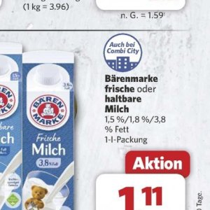 Milch bärenmarke bärenmarke bei Combi