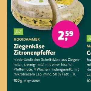 Ziegenkäse bei BioMarkt