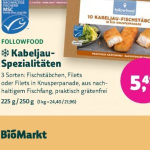 Filets bei BioMarkt