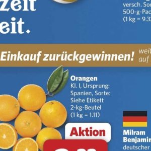 Orangen bei Combi