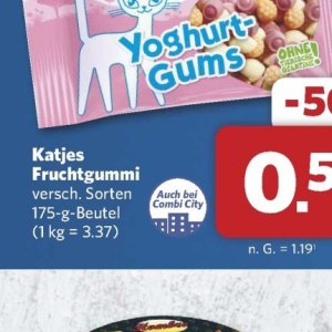 Fruchtgummi bei Combi