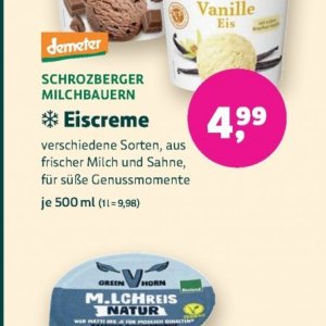 Sahne bei BioMarkt