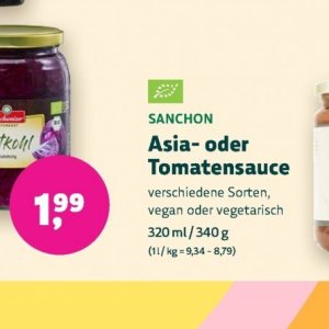 Tomatensauce bei BioMarkt