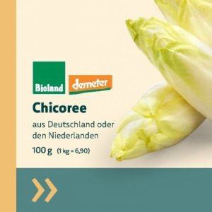 Chicoree bei BioMarkt