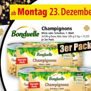 Champignons bei Norma