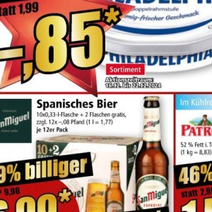 Bier bei Norma