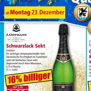 Sekt bei Norma