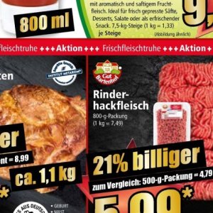 Hackfleisch bei Norma