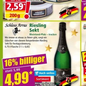 Sekt bei Norma