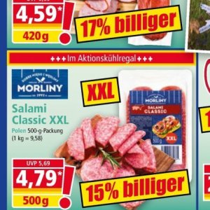 Salami bei Norma