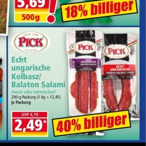 Paprika bei Norma