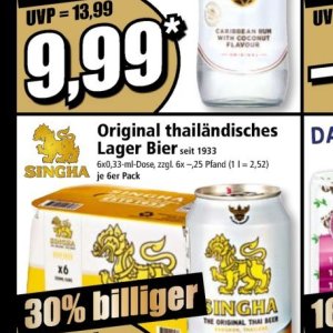 Bier bei Norma