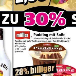 Pudding bei Norma