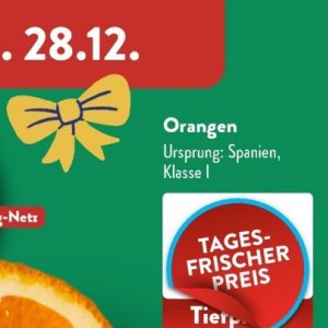 Orangen bei Aldi SÜD